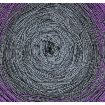 Lammy Yarns - Magic colors 609 grijs paars op=op uit collectie 
