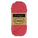 Scheepjes Catona 258 rosewood (50 gram) - oud rood