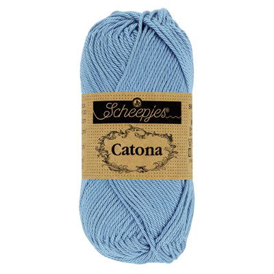 Scheepjes Catona 247 jeansblauw 50 gram 