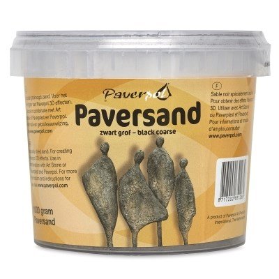 Paverpol paversand zwart/grof 1000 gram 
