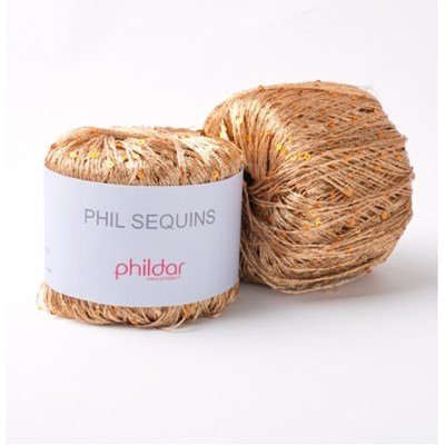 Phildar Phil Sequins Cuivre op=op 