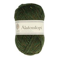 Alafosslopi 9966 cypress green heather - lopi