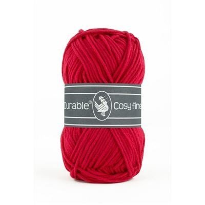 Durable Cosy fine 317 deep red