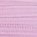 Chenille 6 mm - 30 cm roze (25 stuks)