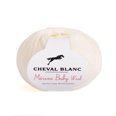 Cheval Blanc Merino Baby Wool 016 Naturel op=op uit collectie 