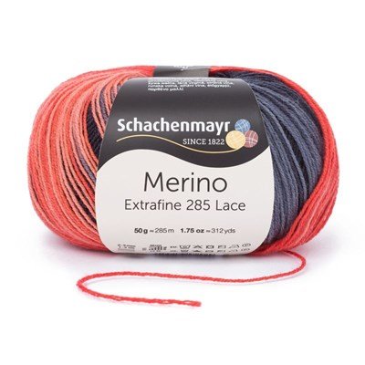 Schachenmayr Merino Extrafine 285 lace 9807574.00582 coccinelle op=op 
