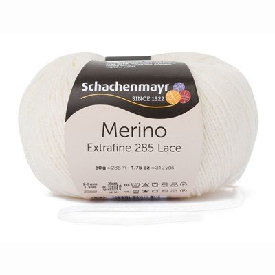 Schachenmayr Merino Extrafine 285 lace 9807574.00502 natur op=op 