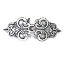 Haak Noorse vestsluiting 70 mm 