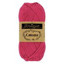 Scheepjes Catona 413 cherry (50 gram) - donker rood paars