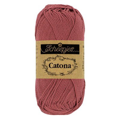 Scheepjes Catona 396 Rose Wine 50 gram 