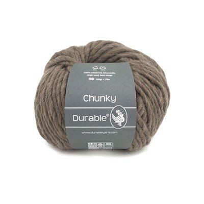 Durable Chunky Wool 2229 chocolate