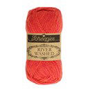 Scheepjes River Washed 946 Mississippi - rood oranje 