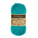 Scheepjes River Washed 948 Danube - donker aqua