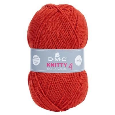 DMC Knitty 4 700 rood roest op=op uit collectie 