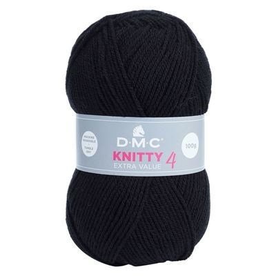 DMC Knitty 4 965 zwart op=op uit collectie 