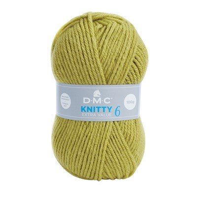 DMC Knitty 6 785 lime groen op=op uit collectie 