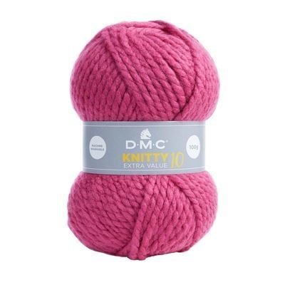 DMC Knitty 10 984 zacht rood op=op uit collectie 