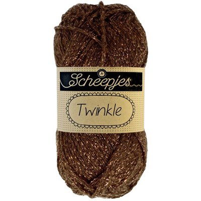 Scheepjes Twinkle 939 Bruin op=op uit collectie 