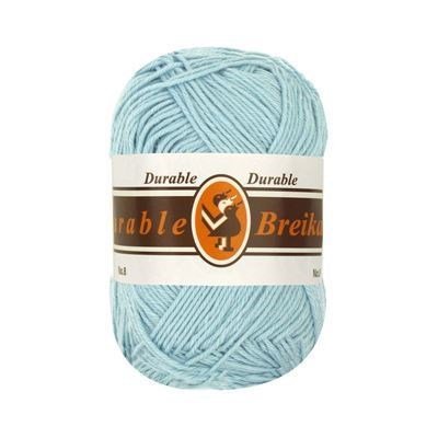 Durable Cotton 8 brei- en haakgaren 13 licht blauw op=op uit collectie 