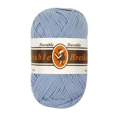 Durable Cotton 8 brei- en haakgaren 14 baby blauw op=op uit collectie 
