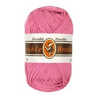 Durable Cotton 8 brei- en haakgaren 239 roze (op=op uit collectie)