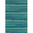 Lang Yarns Merino 200 bebe color 155.0373 - groen blauw streep