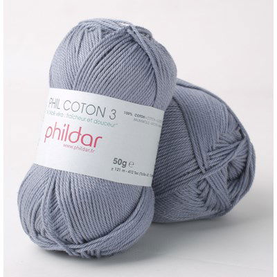 Phildar Phil coton 3 Jeans 2089 op=op uit collectie 