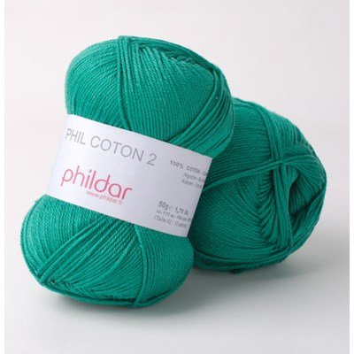Phildar Phil coton 2 Sapin 2298 op=op uit collectie 