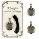 Scheepjes garensnijder black nikkel