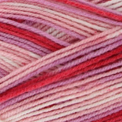 Lammy Yarns Multicolor No. 1 706 rood roze wit op=op 