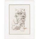 Borduurpakket dieren - Poesje - Pako 235235 (op=op uit collectie)