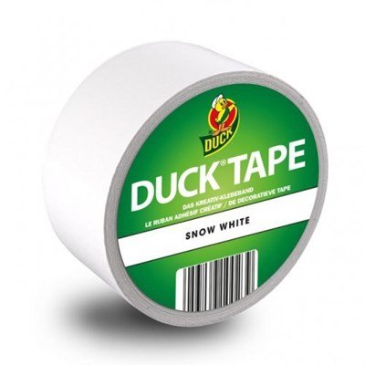 Duck tape wit 48 mm op=op 