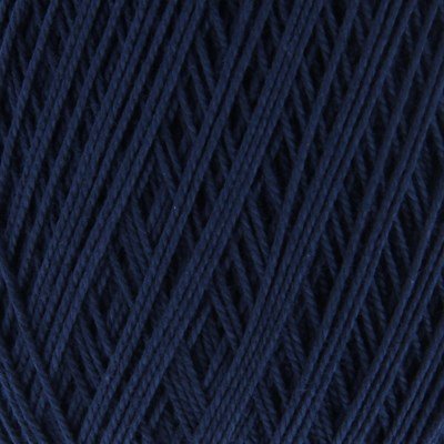 Lammy Yarns Coton crochet NO 10 - 890 marine blauw
