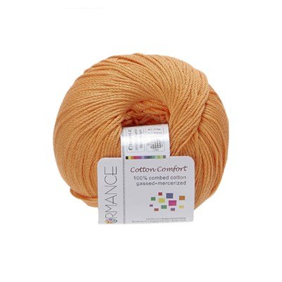 Lammy Yarns - Cotton Comfort 192 zacht oranje op=op 