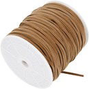 Imitatie suedekoord 3 mm licht bruin (per meter)