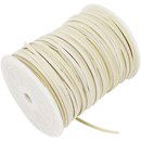 Imitatie suedekoord 3 mm beige (per meter)