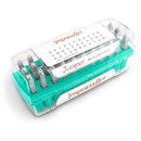 ImpressArt - Embossing stempels, letters 3 mm (33 stuks)