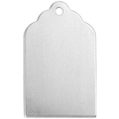 ImpressArt - 20 aluminium labeltjes 20 mm a 10 mm