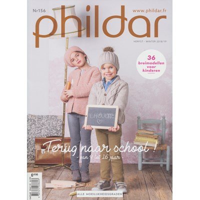 Phildar nr 156 - herfst winter 2018 36 breimodellen voor kinderen