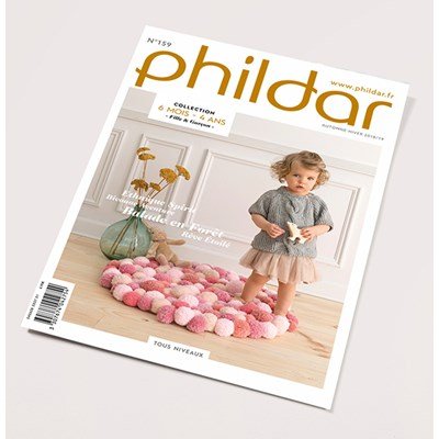 Phildar nr 159 - herfst winter 2018 collectie 6 maanden t/m 4 jaar