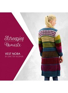 Leaflet Vest Nora - Scheepjes Namaste