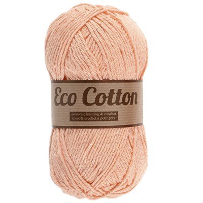Lammy Yarns Eco Cotton 214 licht zalm op=op uit collectie 