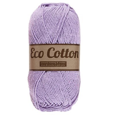 Lammy Yarns Eco Cotton 063 lila op=op uit collectie 
