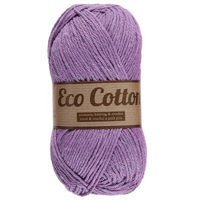 Lammy Yarns Eco Cotton 064 licht paars op=op uit collectie 