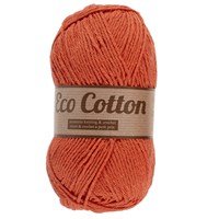 Lammy Yarns Eco Cotton 041 oranje (op=op uit collectie)