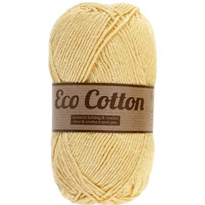 Lammy Yarns Eco Cotton 510 licht geel op=op uit collectie 