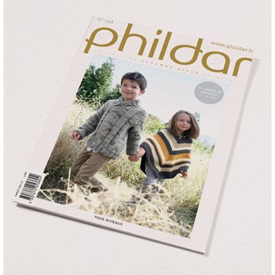 Phildar nr 164- herfst winter 2018 40 kindermodellen 4 - 16 jaar op=op uit collectie 