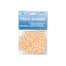 Pompon 12-13 mm huidskleur (ca 80 stuks)