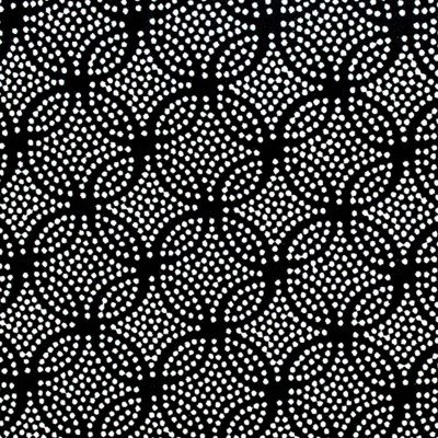 Tissu de Marie 96611 cirkels met stippen per 50 cm 