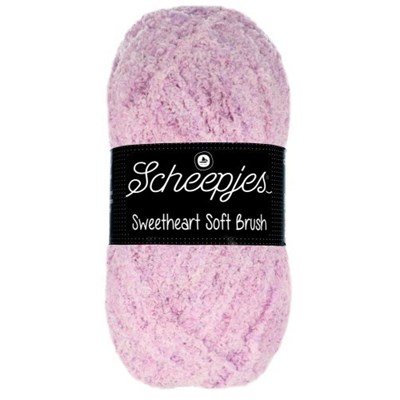 Scheepjes sweetheart soft brush - 530 roze gemeleerd